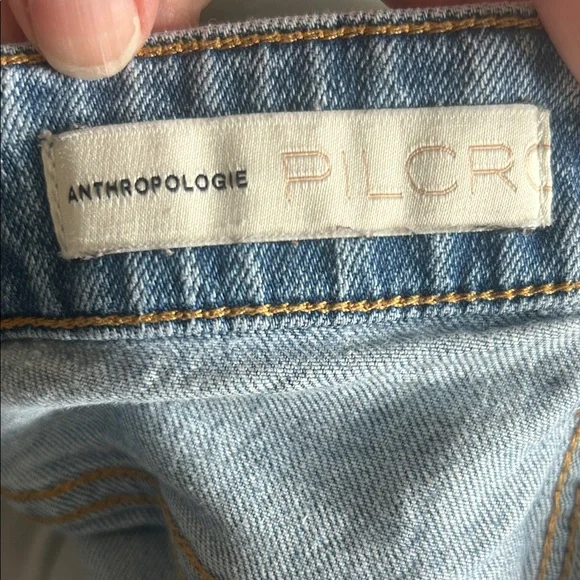 Anthropologie Pilcro women’s Jean shorts 8 inch inseam cotton - Picture 7 of 8